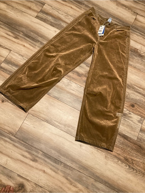 adidas Other - adidas Men's Corduroy Wide-Leg Pants in Camel Brown
